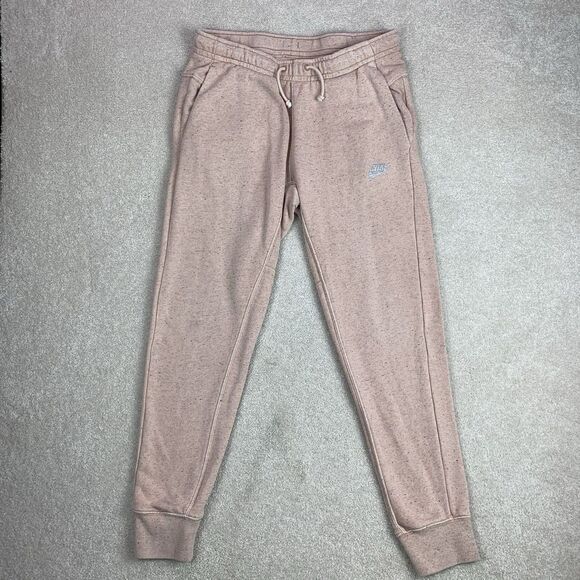 Nike NSW Club Fleece+ Revival Joggers Men’s Small Rust Pink Speckled DQ4665-691 - Picture 1 of 12